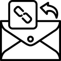 Remove Email Link or Hyperlink vector