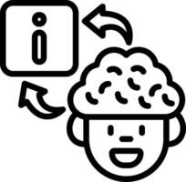 Information Stored in the Brain vector