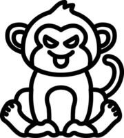 Envy Monkey Jealous Look vector