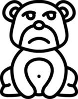 Unamused Bear Flat Expression vector