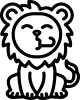 Congratulation Lion Happy Jump vector