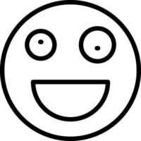 Crazy Face Wild Expression vector