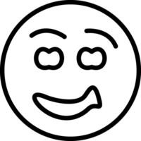 Grinning Face Big Smile Icon vector