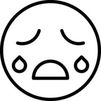 Sweating Face Heat Expression vector