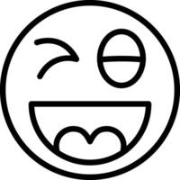 Naughty Face With Devil Horns vector