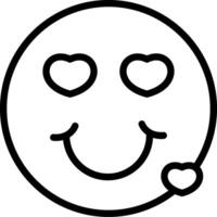 Smiling Face With Heart Eyes vector