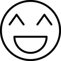Haha Face With Laughing Eyes vector