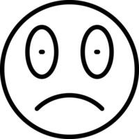 Flushed Face With Red Cheeks vector