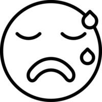 Hot Sweat Face With Heat Drops vector