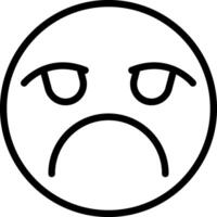 Pouting Face Angry Lips Emoji vector