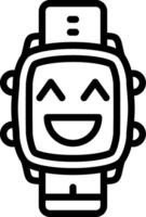 Haha Laughing Watch Dial Design vector