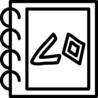Seventy Urdu Number Educational Graphic vector