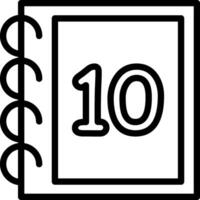 Ten Basic Number Symbol vector