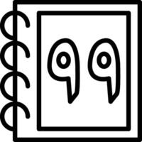 Ninty Nine in Urdu Counting Card vector