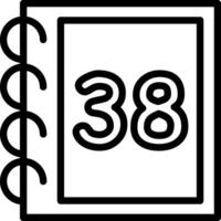 Thirty Eight Learning Math Concept vector