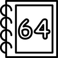 Sixty Four Preschool Learning Count vector