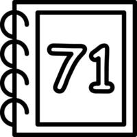 Seventy One Fun Math Graphic vector