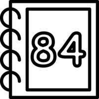 Eighty Four Math Preschool Design vector