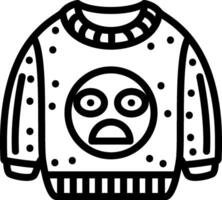 Anguished Crying Face Sweatshirt vector