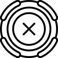 Multiply Math Cross Symbol vector