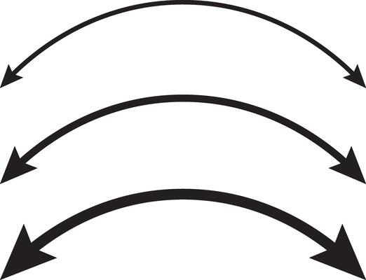 Arrow icon on white background. Horizontal dual sided long straight arrow signs. Black arrow Set, app and logo design, Red Long arrow to the left right.