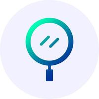Search Gradient Icon Design vector