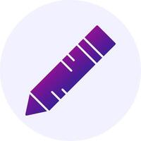 Pencil Gradient Icon Design vector