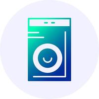 Speaker Gradient Icon Design vector