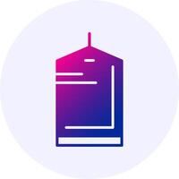 Tags Gradient Icon Design vector