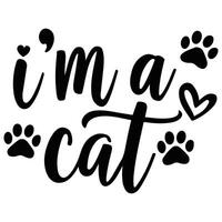cat claw design tshirts isolated illustration on white vector