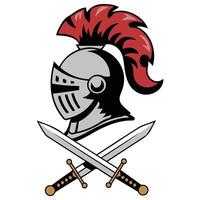 Soldier with helmet and shield ready isolated white background vector