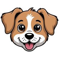 Dog icon simple design isolated white background vector