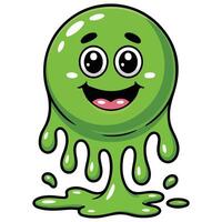 Cute alien icon drawing isolated white background vector