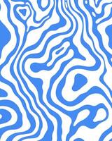 Blue soft oil wavy liquid melted marble pattern texture background layout copy space print art ediable vector