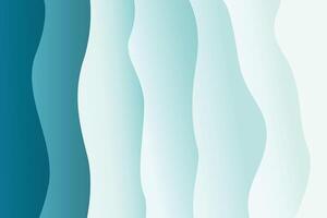 Blue ocean waves abstract background design. Blue wave abstract background illustration modern design. Modern blue background design for presentation background vector