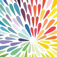 Colourful drops background art design. Colorful background wall art decorative design illustration vector
