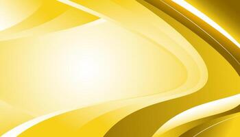 abstract background with yellow wavy lines and space for your text vector
