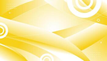 abstract yellow wavy background with copy space. vector