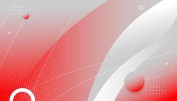 Abstract background with dynamic waves and dots. vector