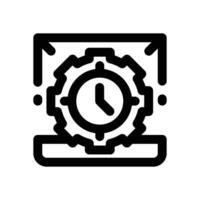capacity line icon. Clean and minimalist icon for websites and mobile apps. vector