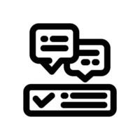 validity line icon. Clean and minimalist icon for websites and mobile apps. vector