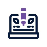 organic duotone icon. Sleek and modern icon for websites, mobile apps, marketing materials, and corporate design. Fully scalable and ready to use. vector