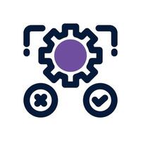 testing duotone icon. Sleek and modern icon for websites, mobile apps, marketing materials, and corporate design. Fully scalable and ready to use. vector