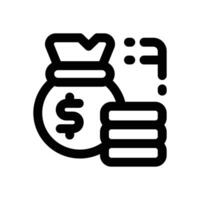 index line icon. Clean and minimalist icon for websites and mobile apps. vector
