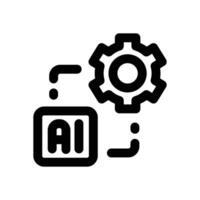 eficiency line icon. Clean and minimalist icon for websites and mobile apps. vector