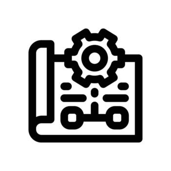 module line icon. Clean and minimalist icon for websites and mobile apps. vector