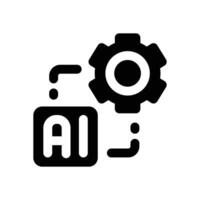 eficiency glyph icon. Strong and solid icon for websites, mobile interfaces, presentations, and visual branding. High quality and easy to edit. vector