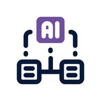generator dual tone icon. Sleek and modern icon for websites and mobile apps. vector