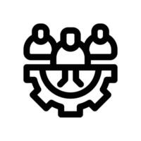 group line icon. Clean and minimalist icon for websites, mobile apps, presentations, and logos. Fully scalable and customizable for any project. vector