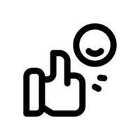 like line icon. Clean and minimalist icon for websites, mobile apps, presentations, and logos. Fully scalable and customizable for any project. vector